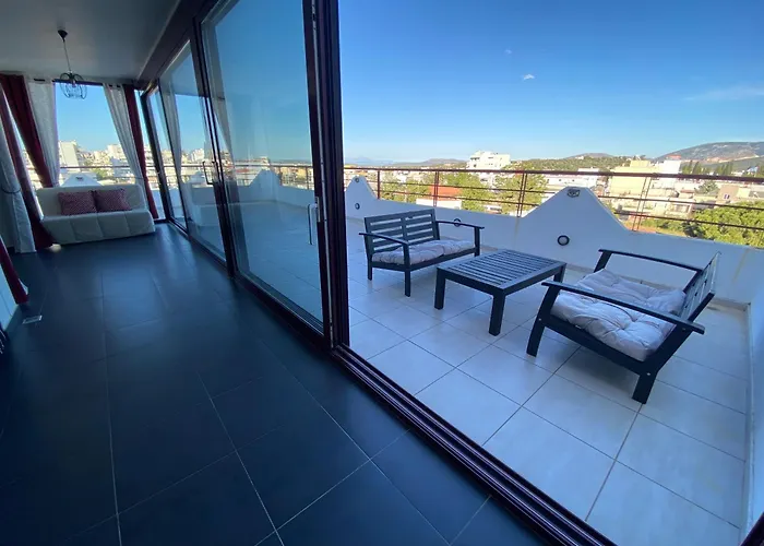 Luxury View Apartment 10Min From Athens Airport