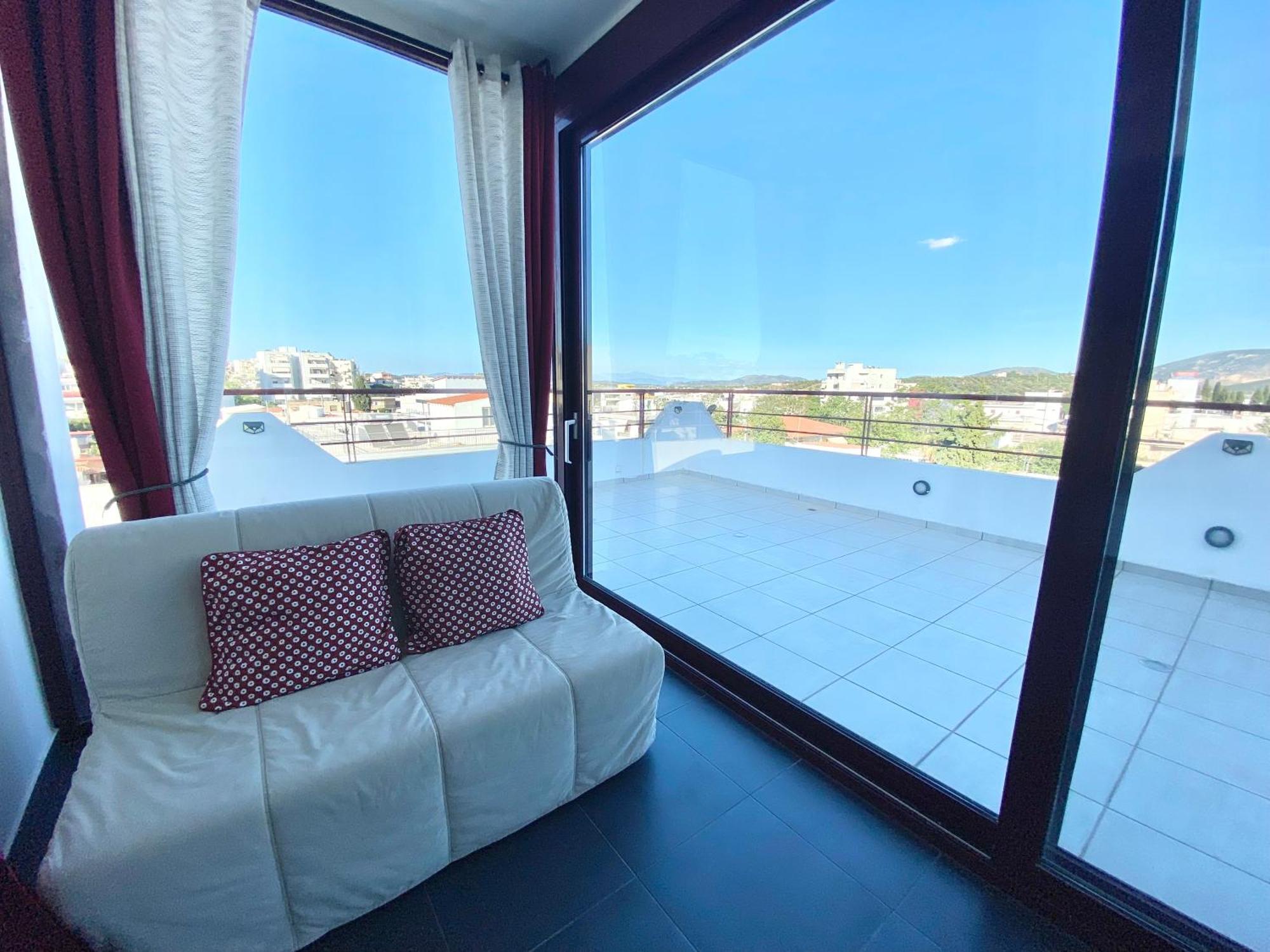 Luxury View 10min From Athens Airport Koropion