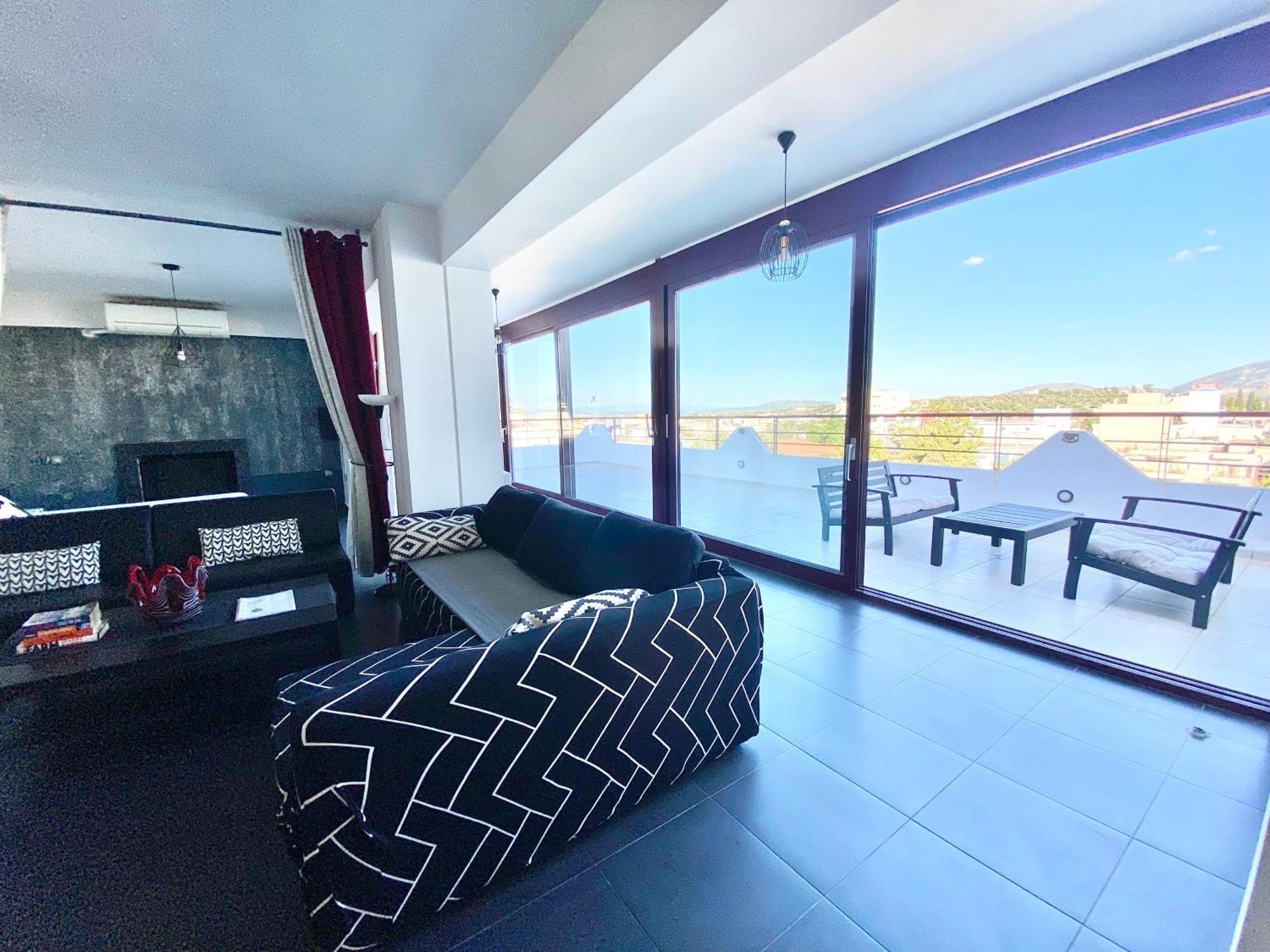 Apartment Luxury View 10min From Athens Airport Koropion